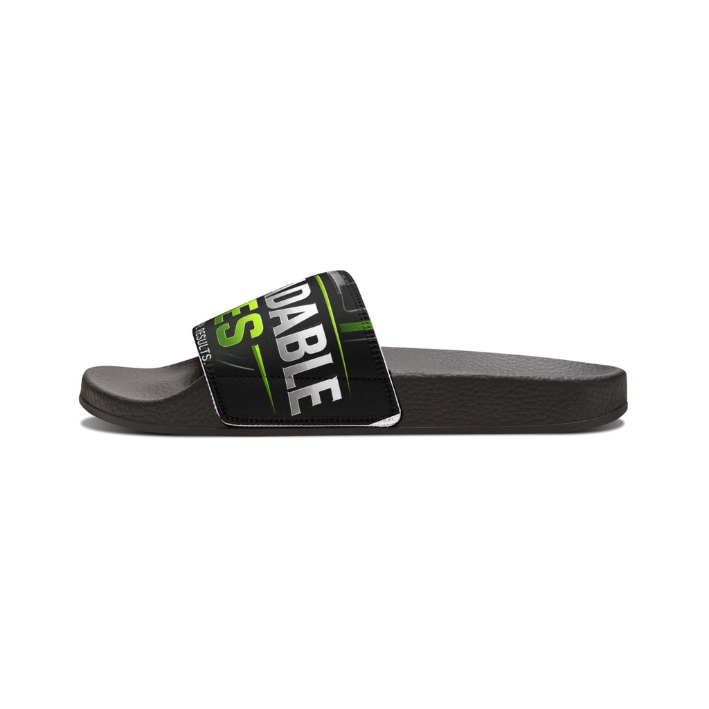 Slide Sandals — 'The Download Series' Branded Removable-Strap Pool & Casual Slides