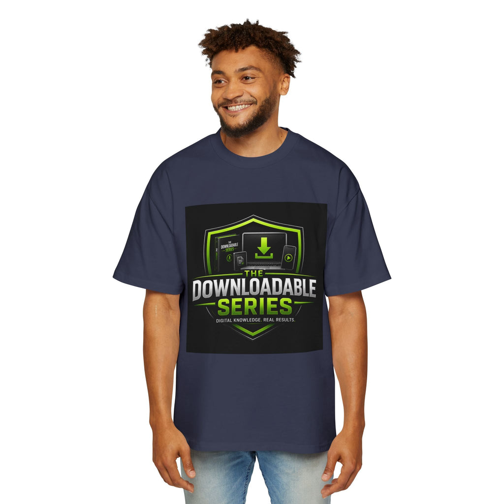 Downloadable Series Tee — Gaming Digital Content Graphic T‑Shirt