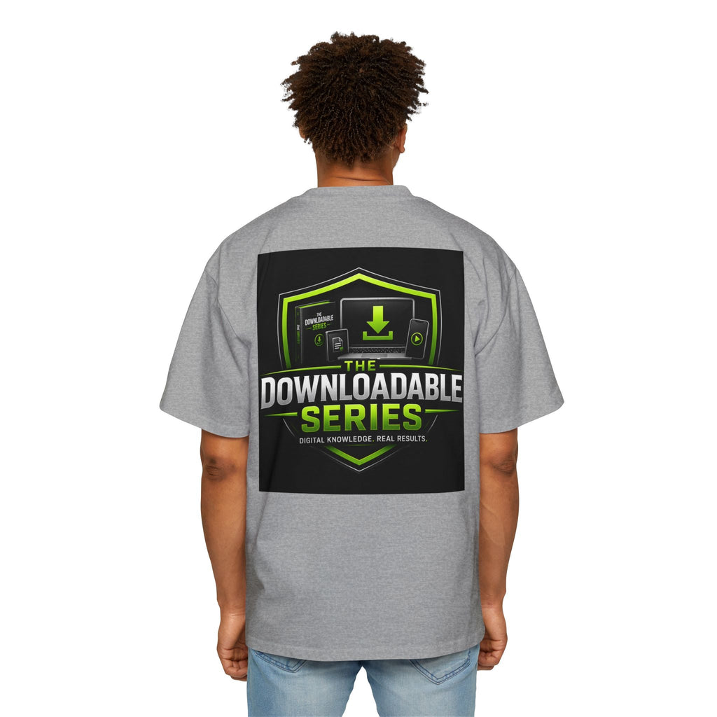 Downloadable Series Tee — Gaming Digital Content Graphic T‑Shirt
