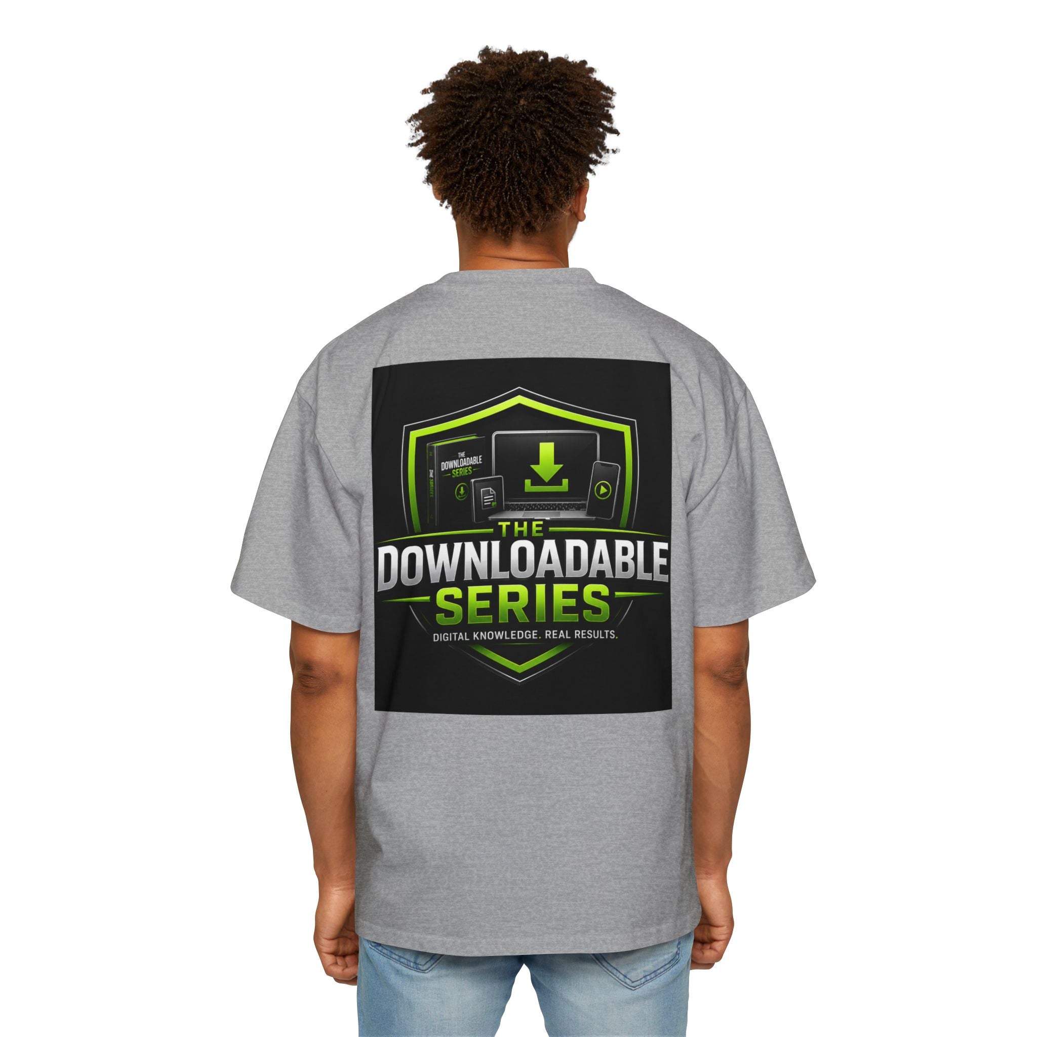 Downloadable Series Tee — Gaming Digital Content Graphic T‑Shirt