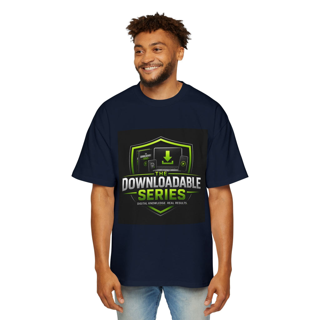 Downloadable Series Tee — Gaming Digital Content Graphic T‑Shirt