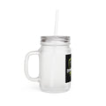 Downloadable Series Mason Jar Tumbler — Branded Drinkware with Straw