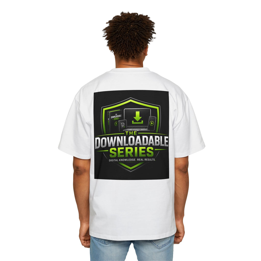 Downloadable Series Tee — Gaming Digital Content Graphic T‑Shirt