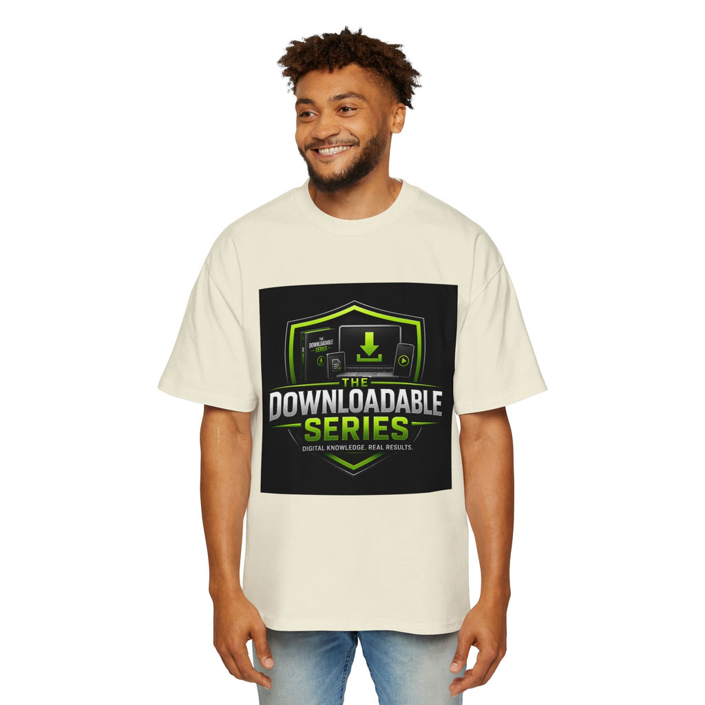 Downloadable Series Tee — Gaming Digital Content Graphic T‑Shirt