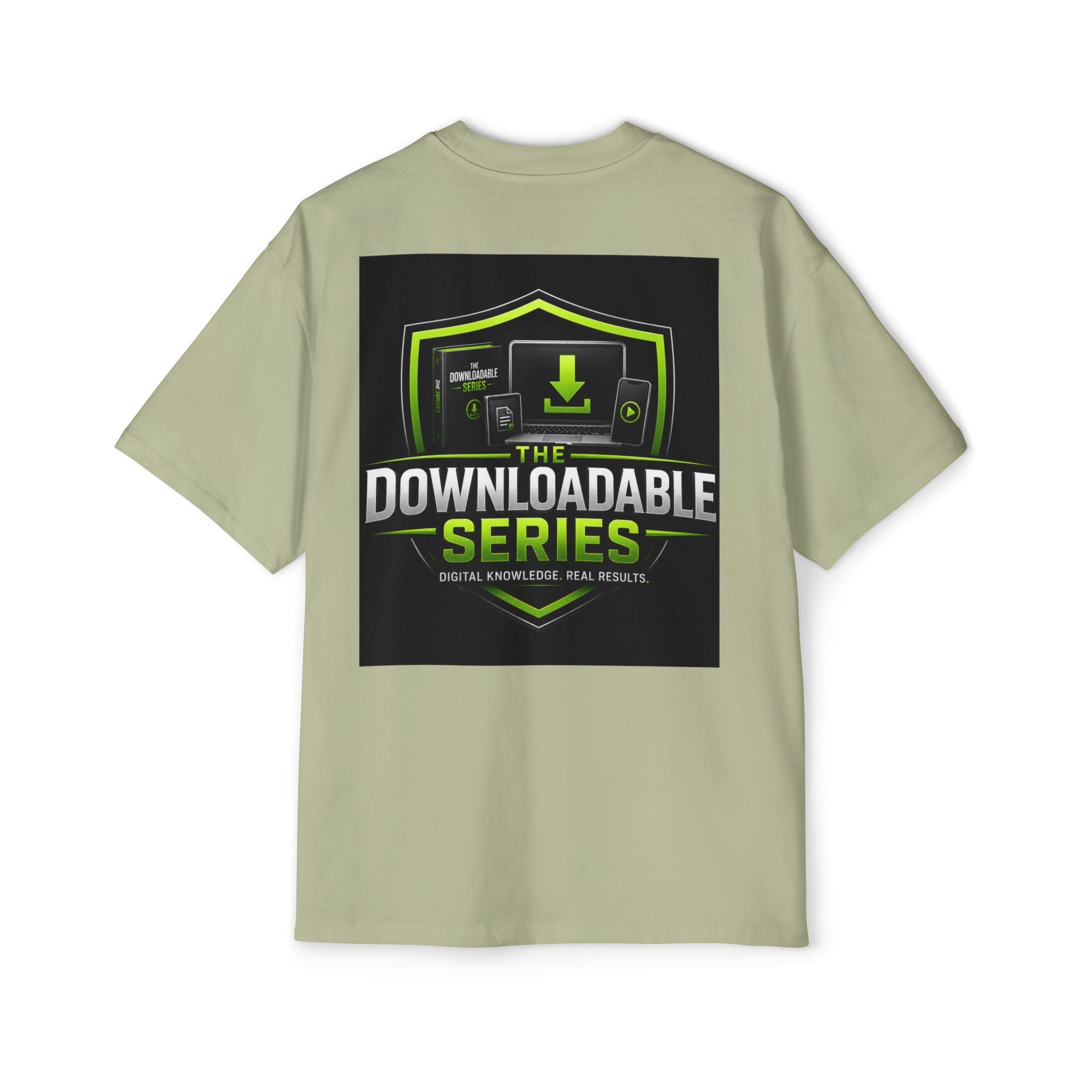 Downloadable Series Tee — Gaming Digital Content Graphic T‑Shirt
