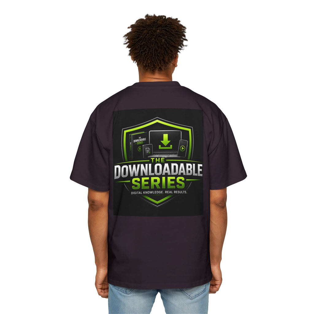 Downloadable Series Tee — Gaming Digital Content Graphic T‑Shirt
