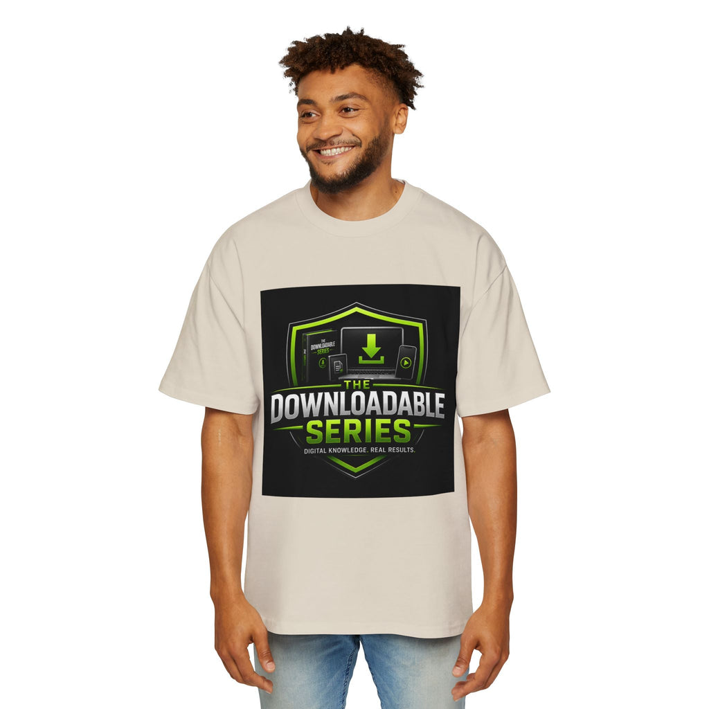 Downloadable Series Tee — Gaming Digital Content Graphic T‑Shirt