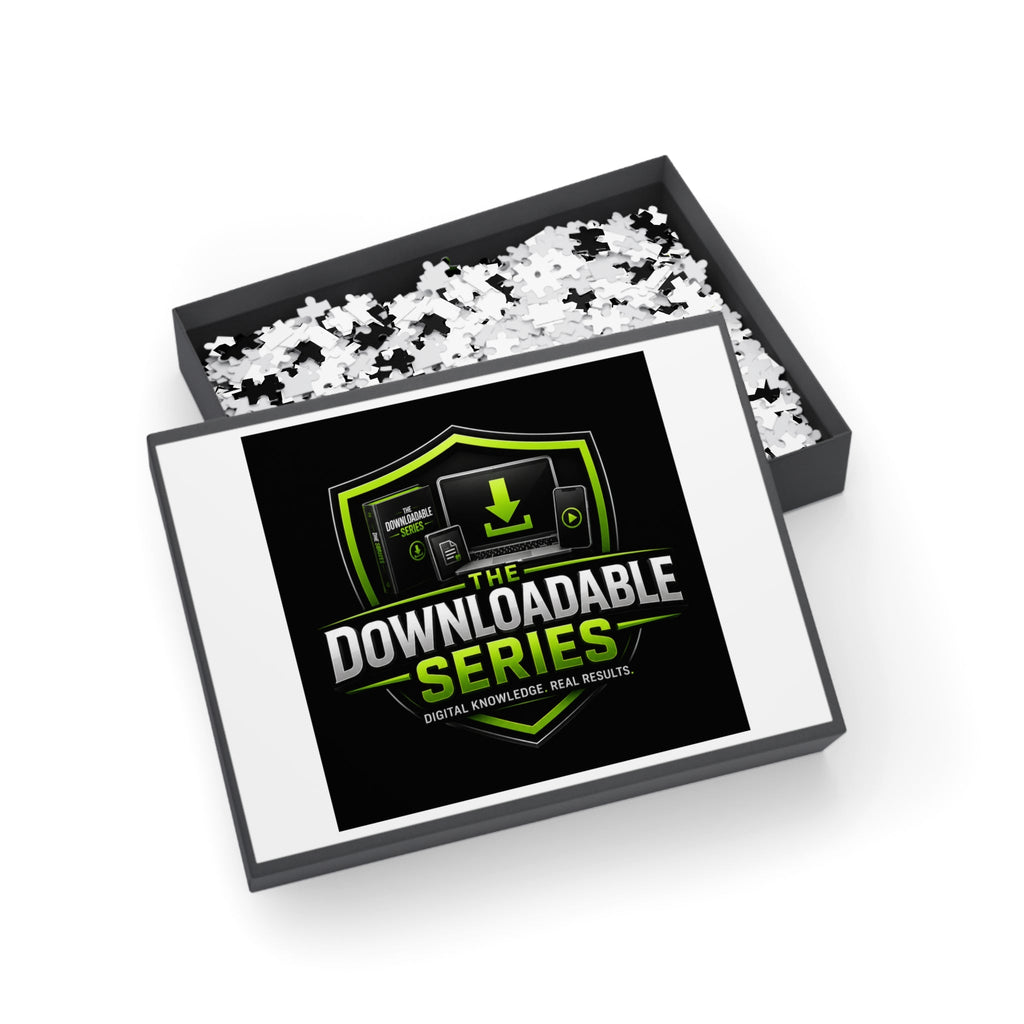 Downloadable Series Puzzle — Digital Knowledge Logo Jigsaw (96–1000 pc)