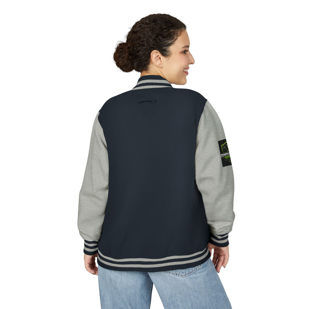 Letterman Jacket — Downrange Coffee Co. Badge Varsity Jacket