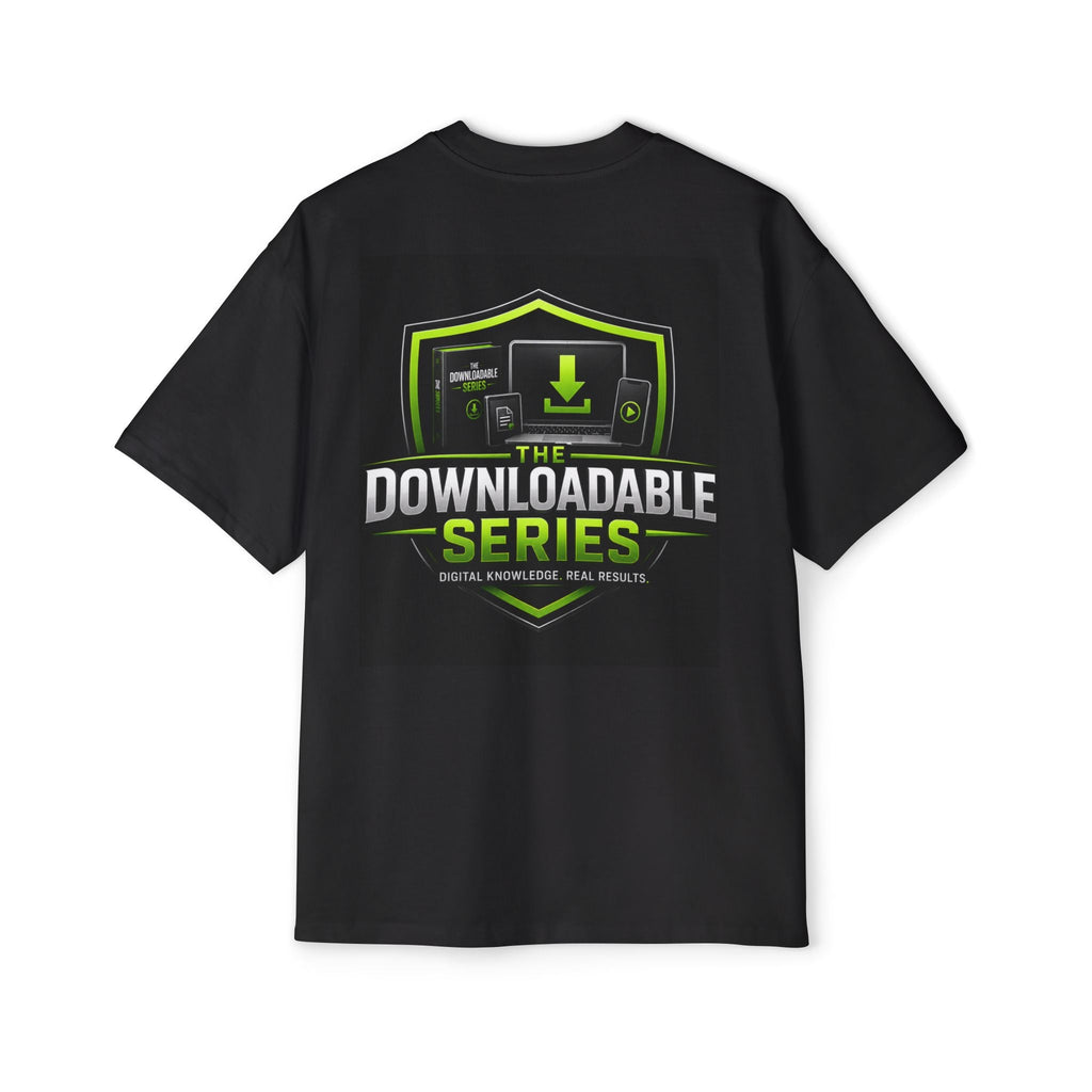 Downloadable Series Tee — Gaming Digital Content Graphic T‑Shirt