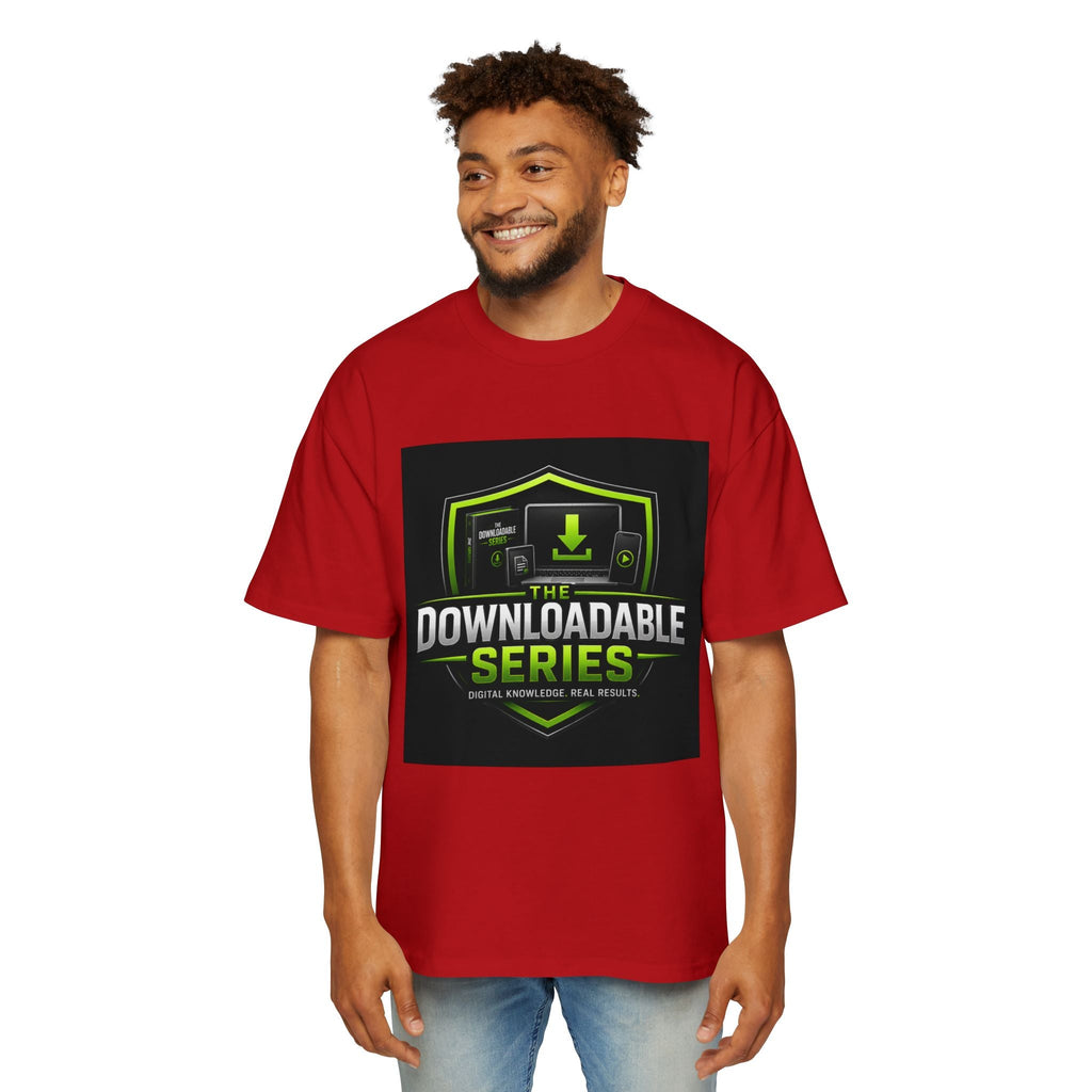 Downloadable Series Tee — Gaming Digital Content Graphic T‑Shirt