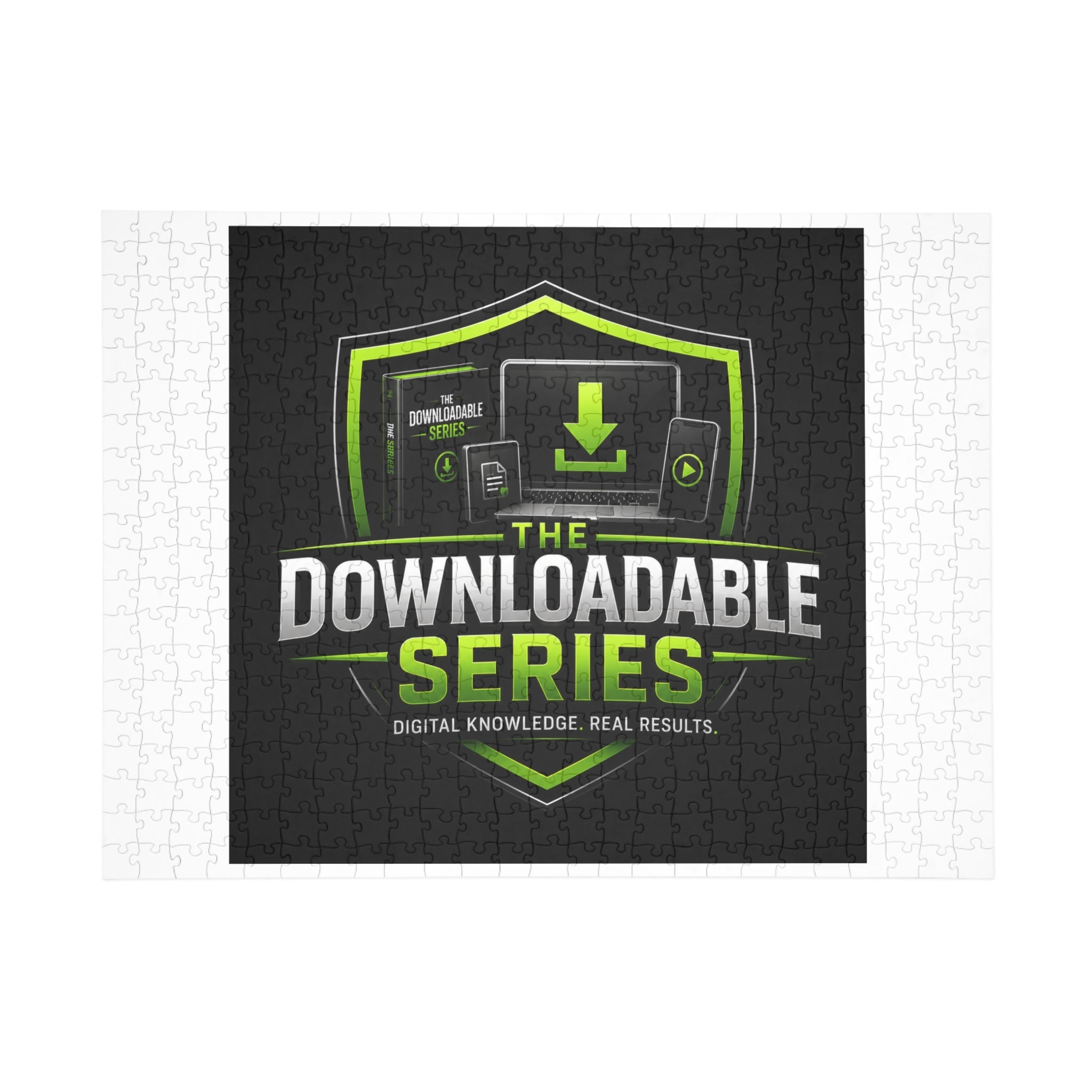 Downloadable Series Puzzle — Digital Knowledge Logo Jigsaw (96–1000 pc)