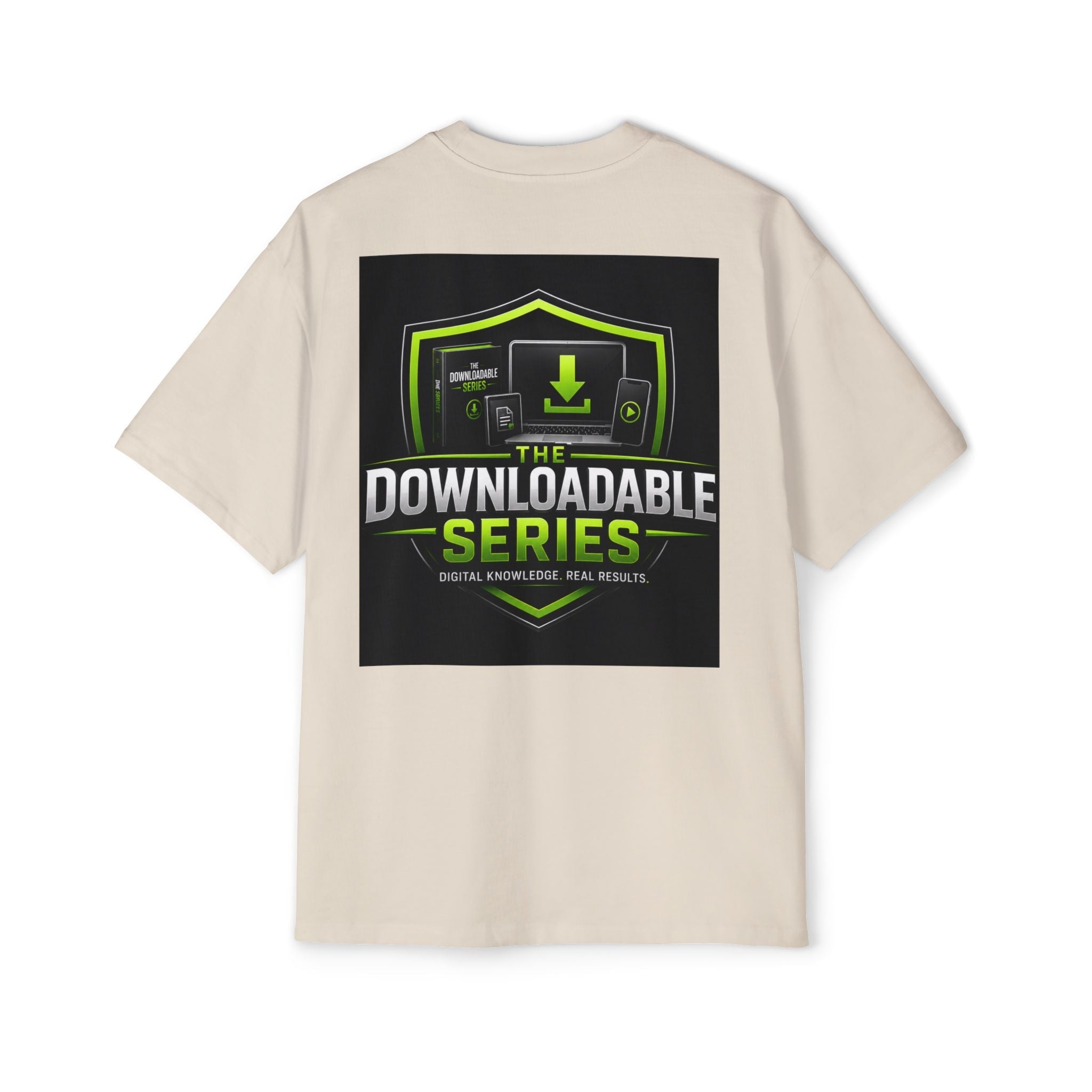Downloadable Series Tee — Gaming Digital Content Graphic T‑Shirt