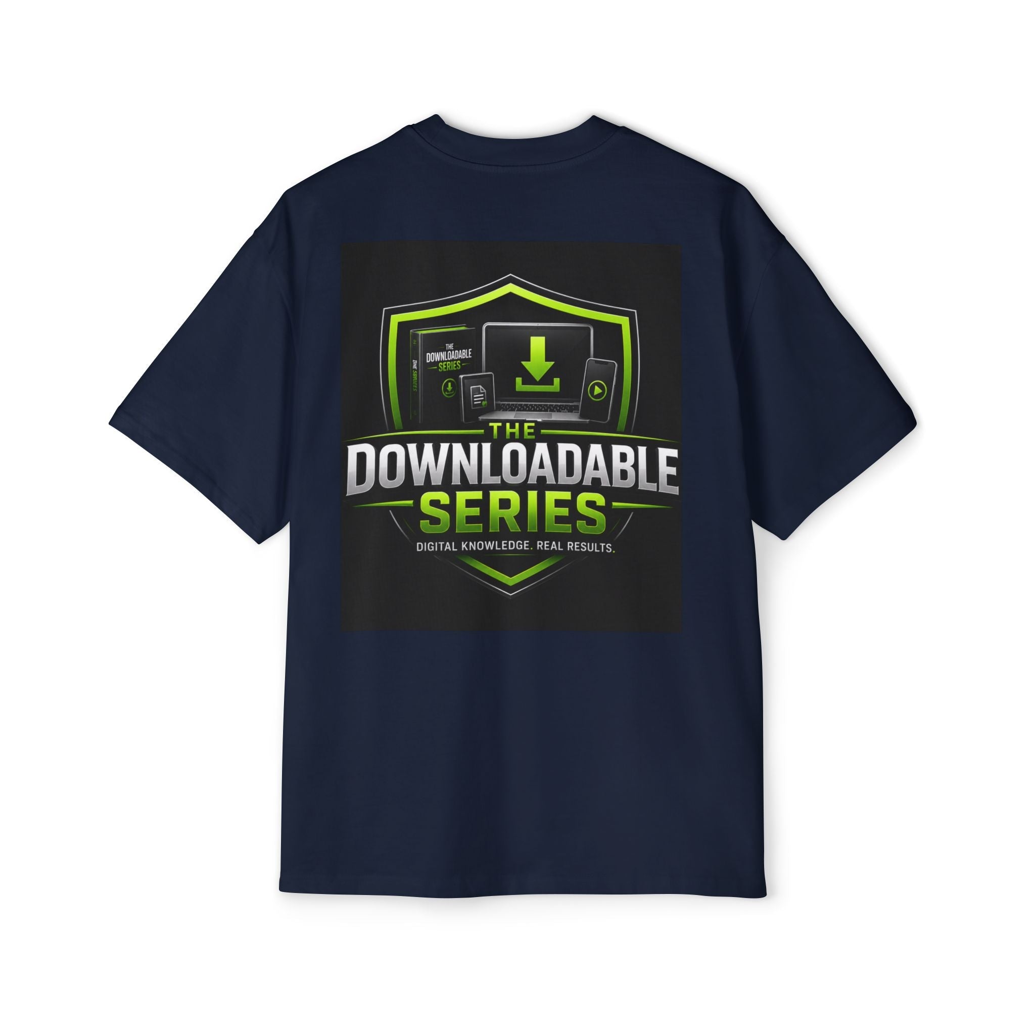 Downloadable Series Tee — Gaming Digital Content Graphic T‑Shirt