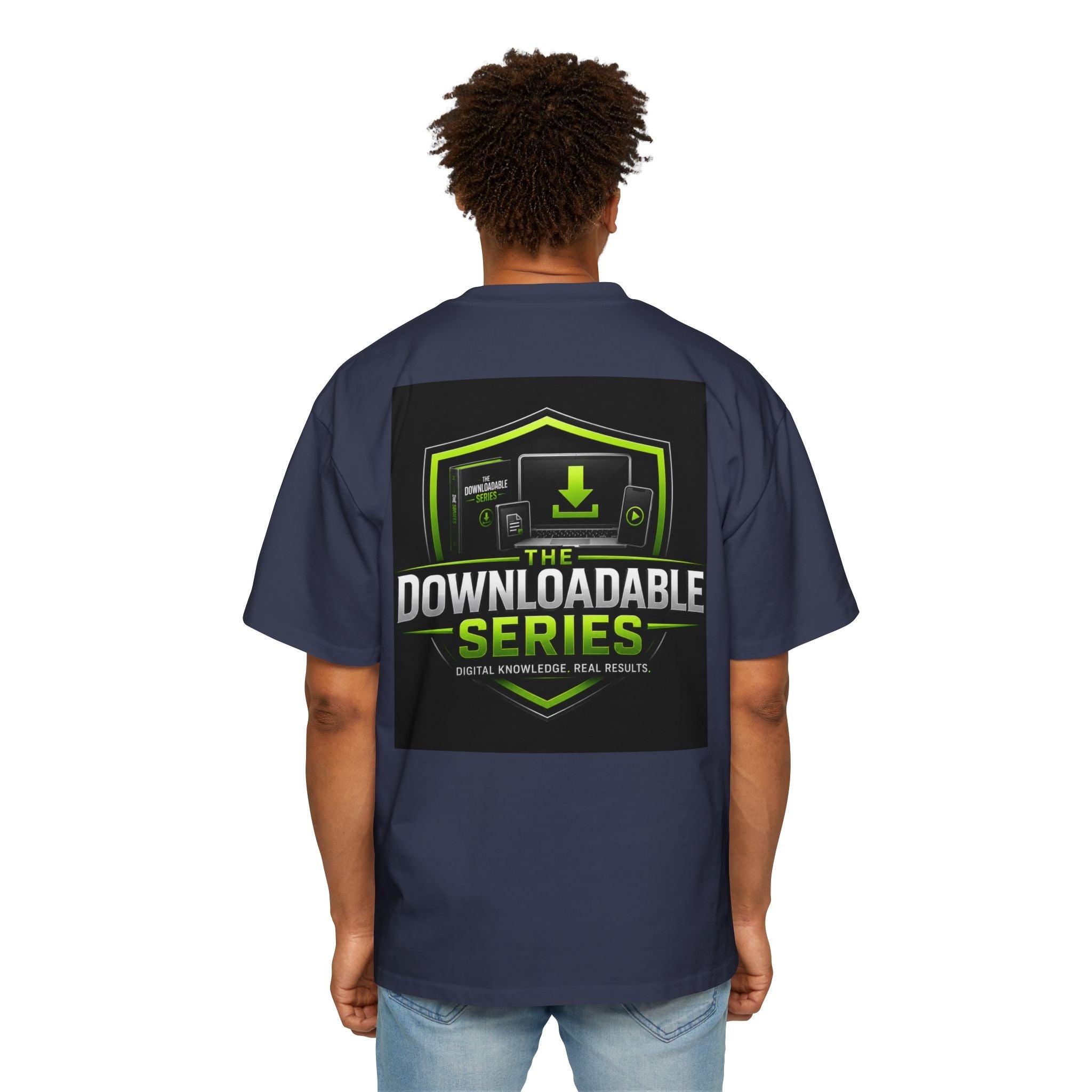 Downloadable Series Tee — Gaming Digital Content Graphic T‑Shirt