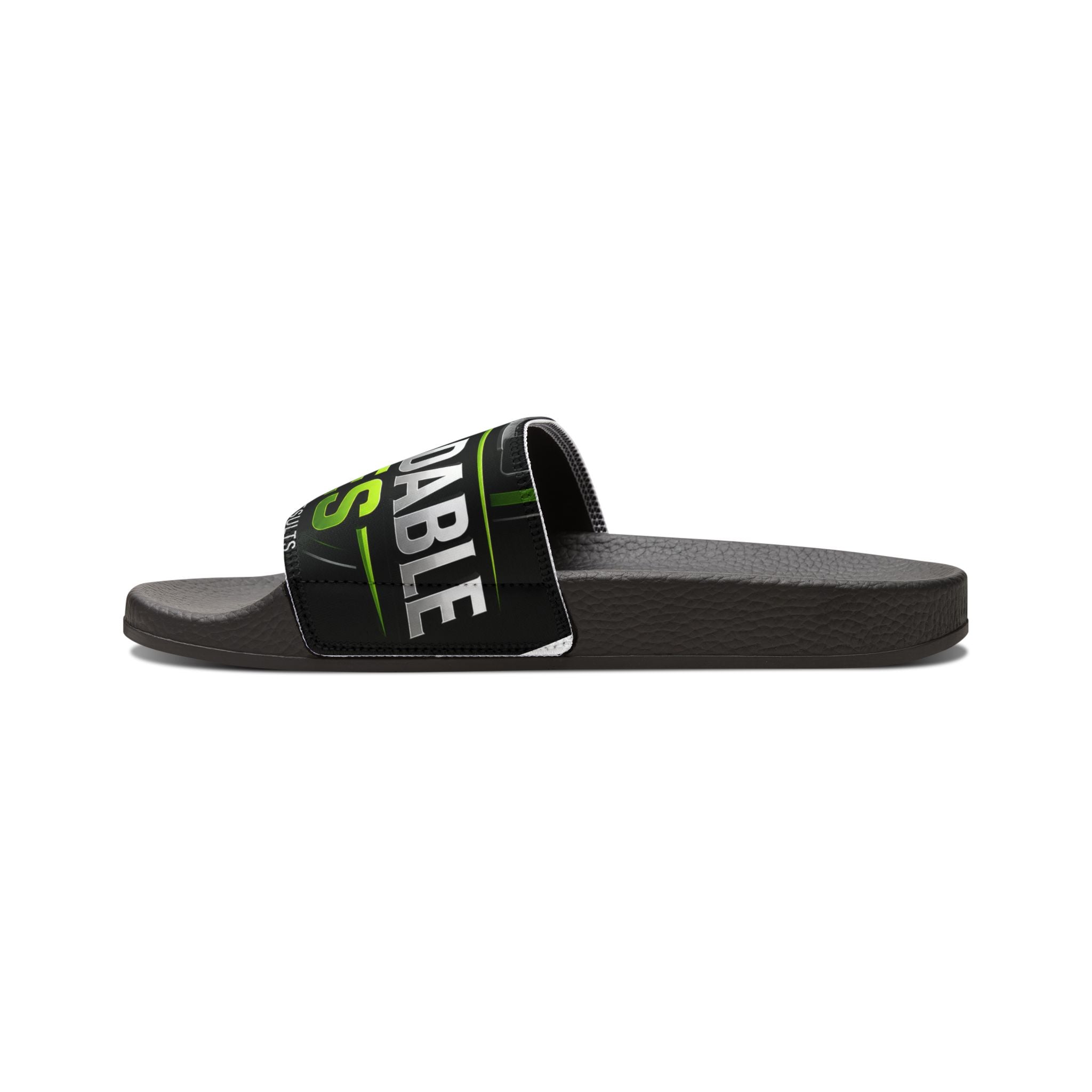 Slide Sandals — 'The Download Series' Branded Removable-Strap Pool & Casual Slides