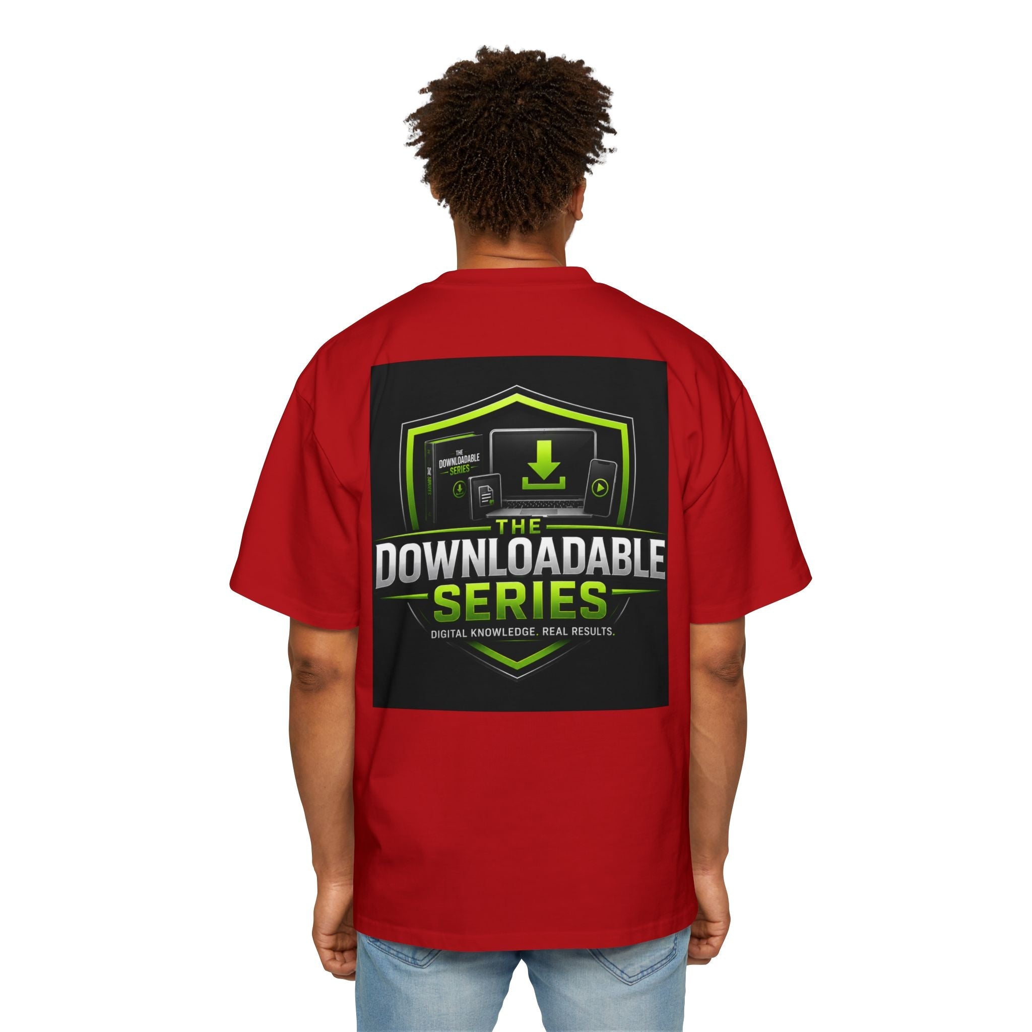 Downloadable Series Tee — Gaming Digital Content Graphic T‑Shirt