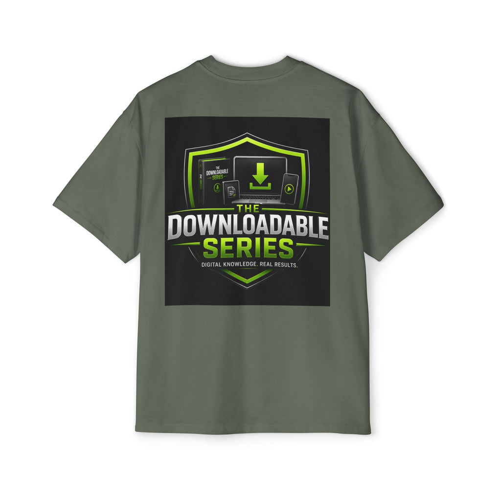 Downloadable Series Tee — Gaming Digital Content Graphic T‑Shirt