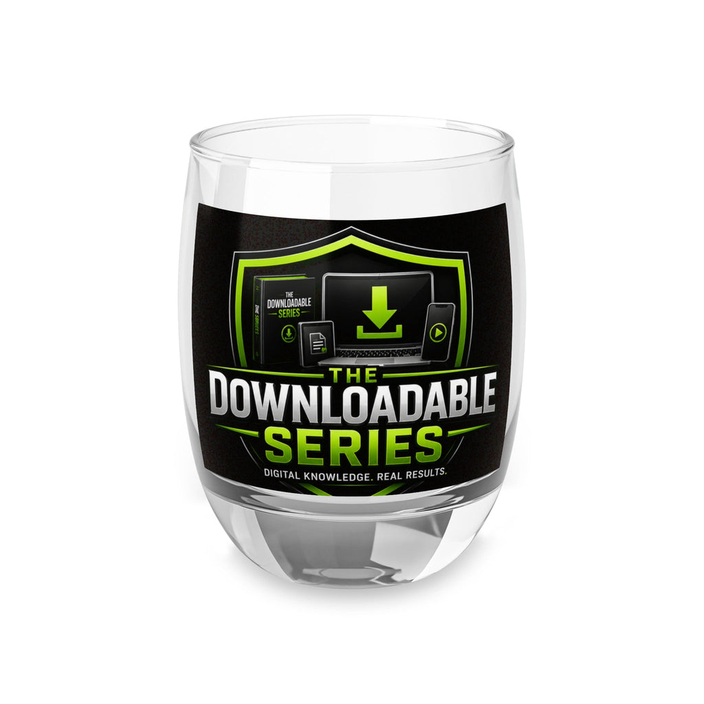 Whiskey Glass – Classic Personalized Rocks Glass for Spirits Enthusiasts