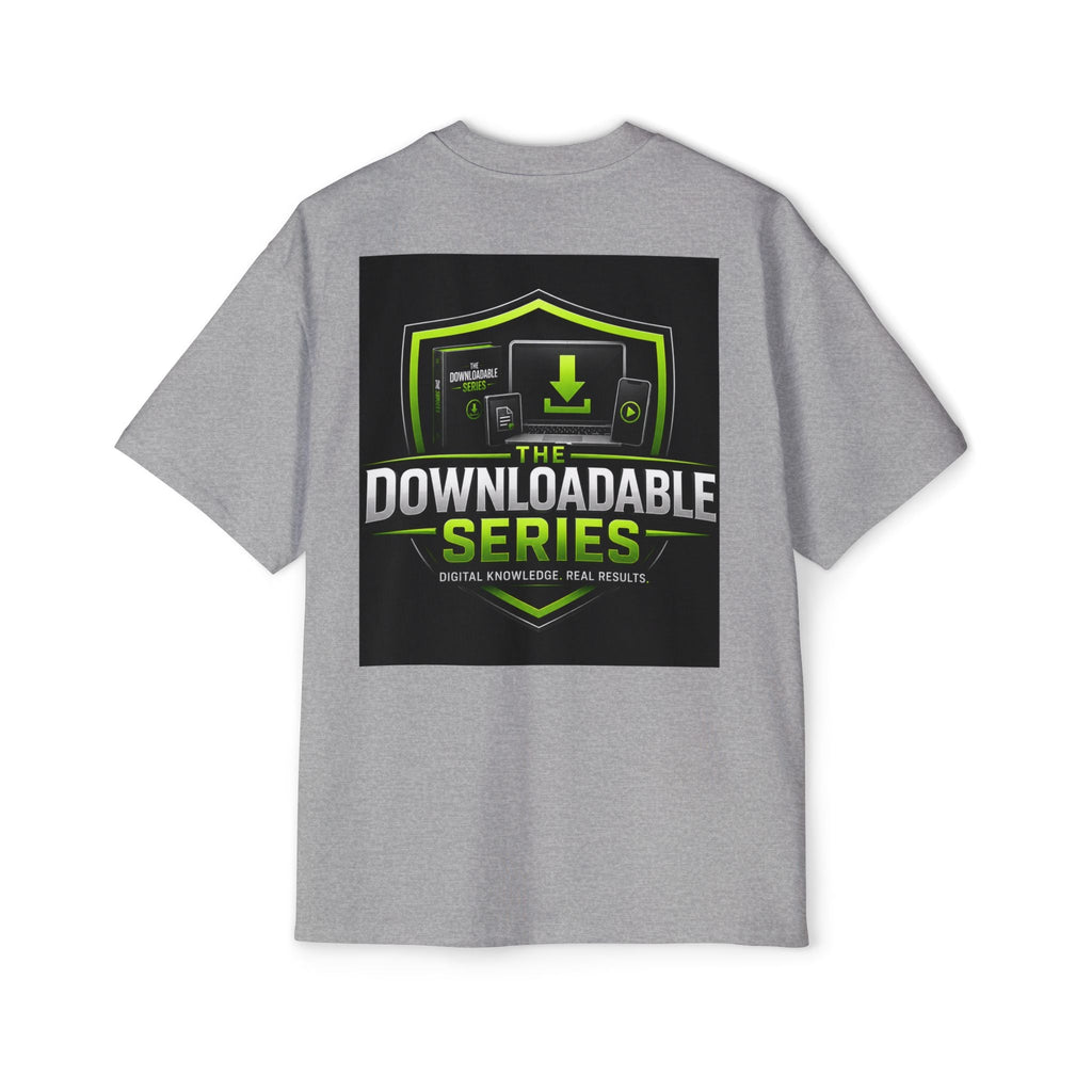 Downloadable Series Tee — Gaming Digital Content Graphic T‑Shirt