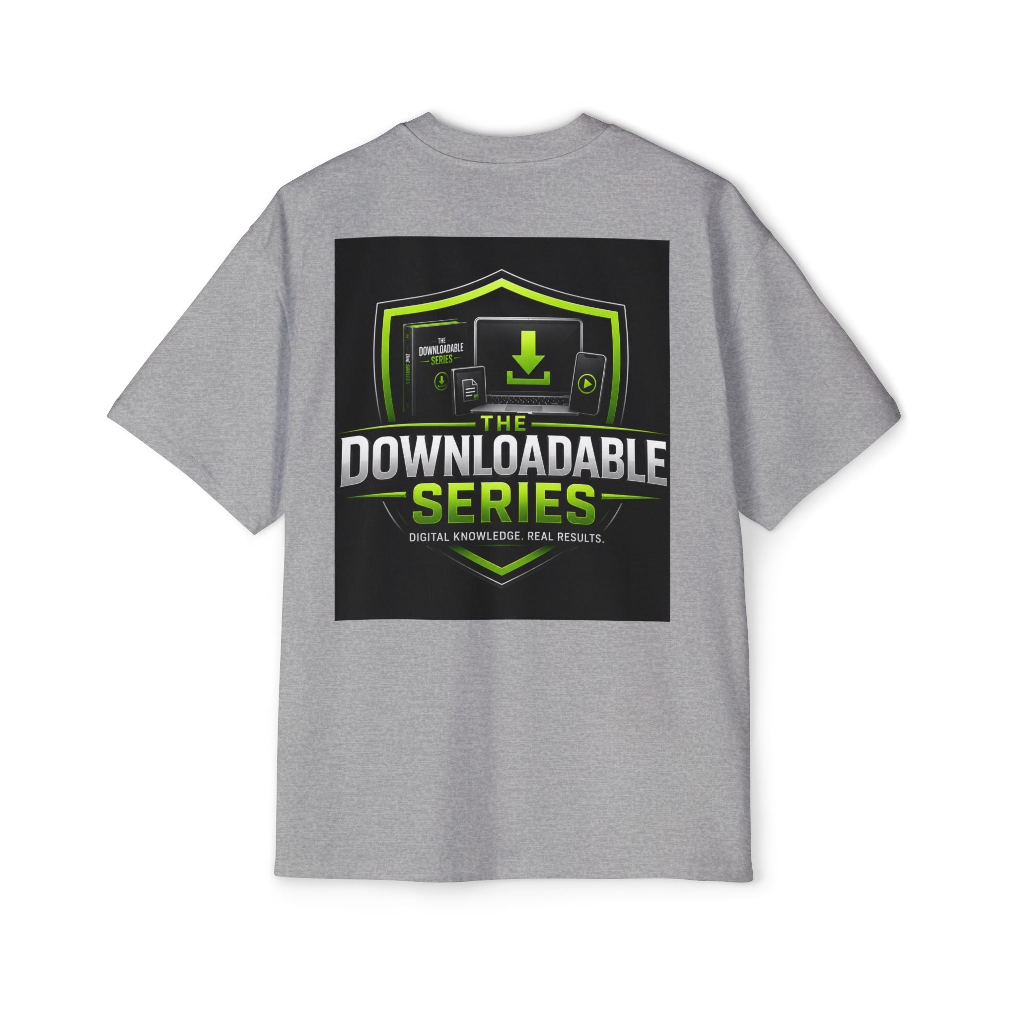 Downloadable Series Tee — Gaming Digital Content Graphic T‑Shirt