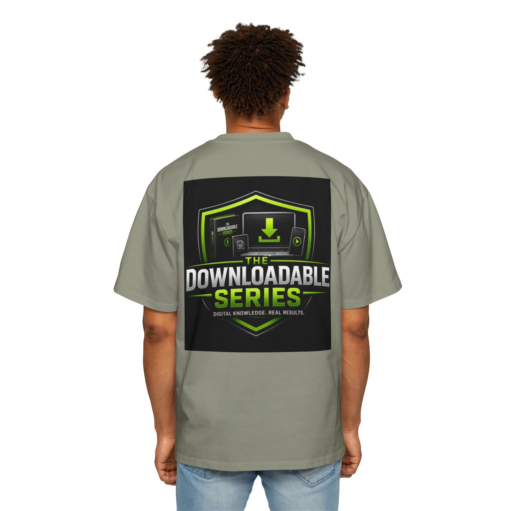 Downloadable Series Tee — Gaming Digital Content Graphic T‑Shirt
