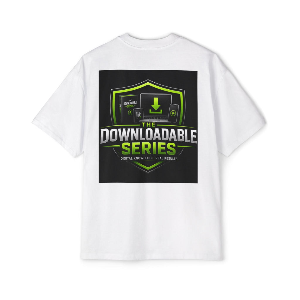 Downloadable Series Tee — Gaming Digital Content Graphic T‑Shirt