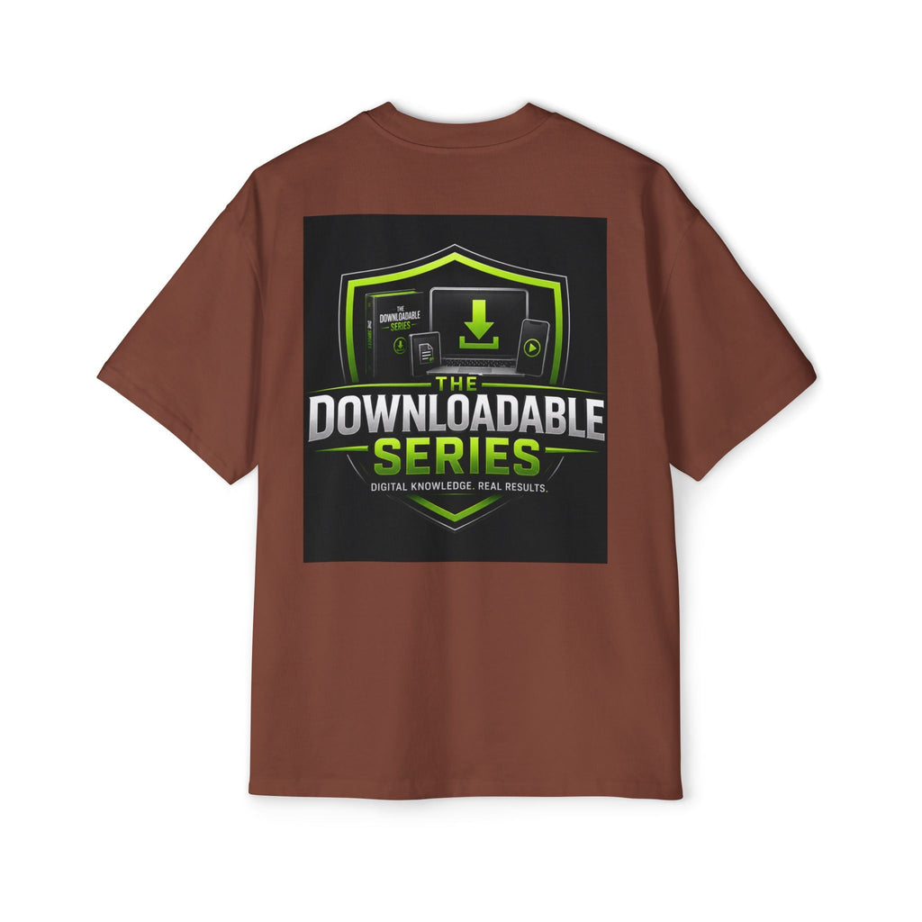 Downloadable Series Tee — Gaming Digital Content Graphic T‑Shirt