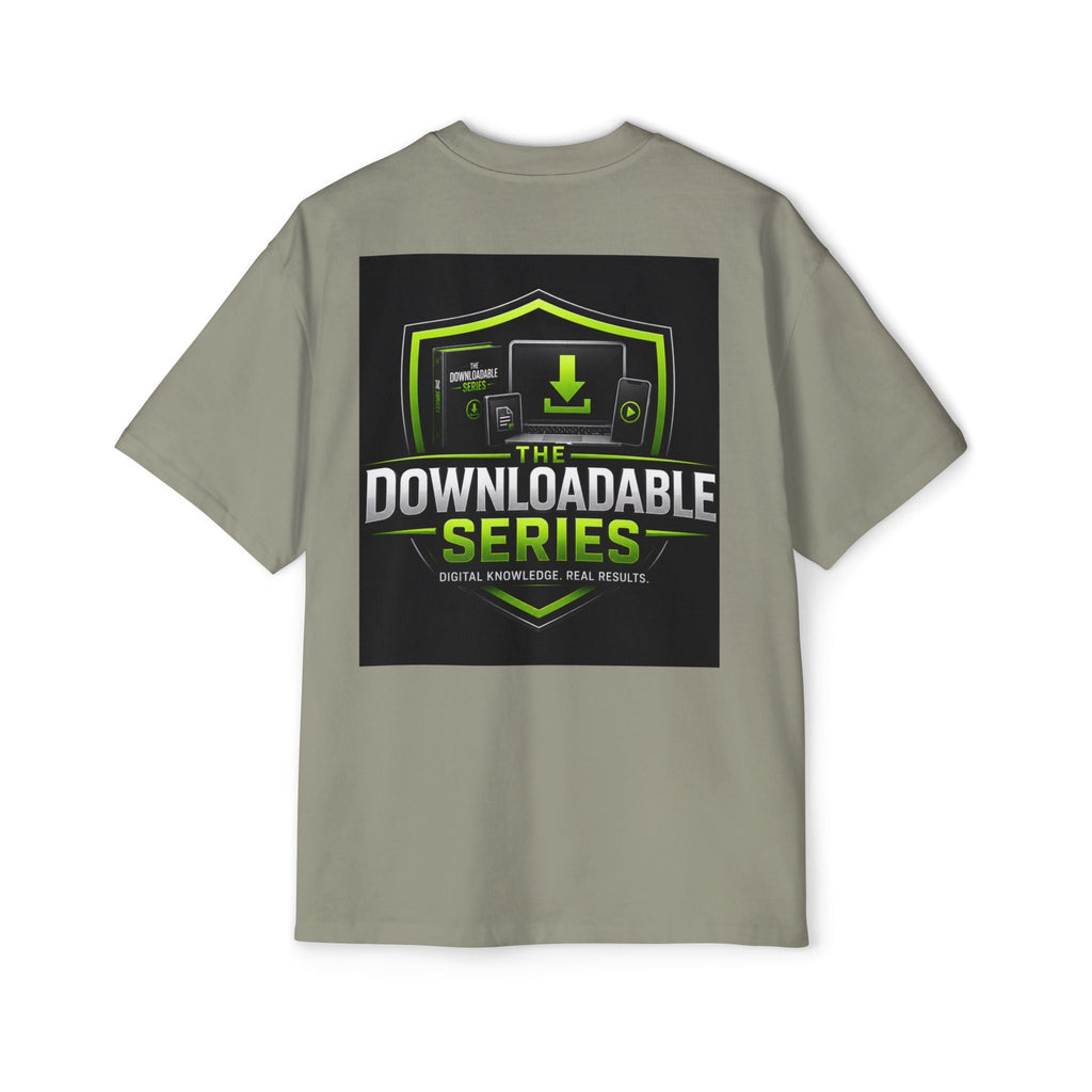 Downloadable Series Tee — Gaming Digital Content Graphic T‑Shirt
