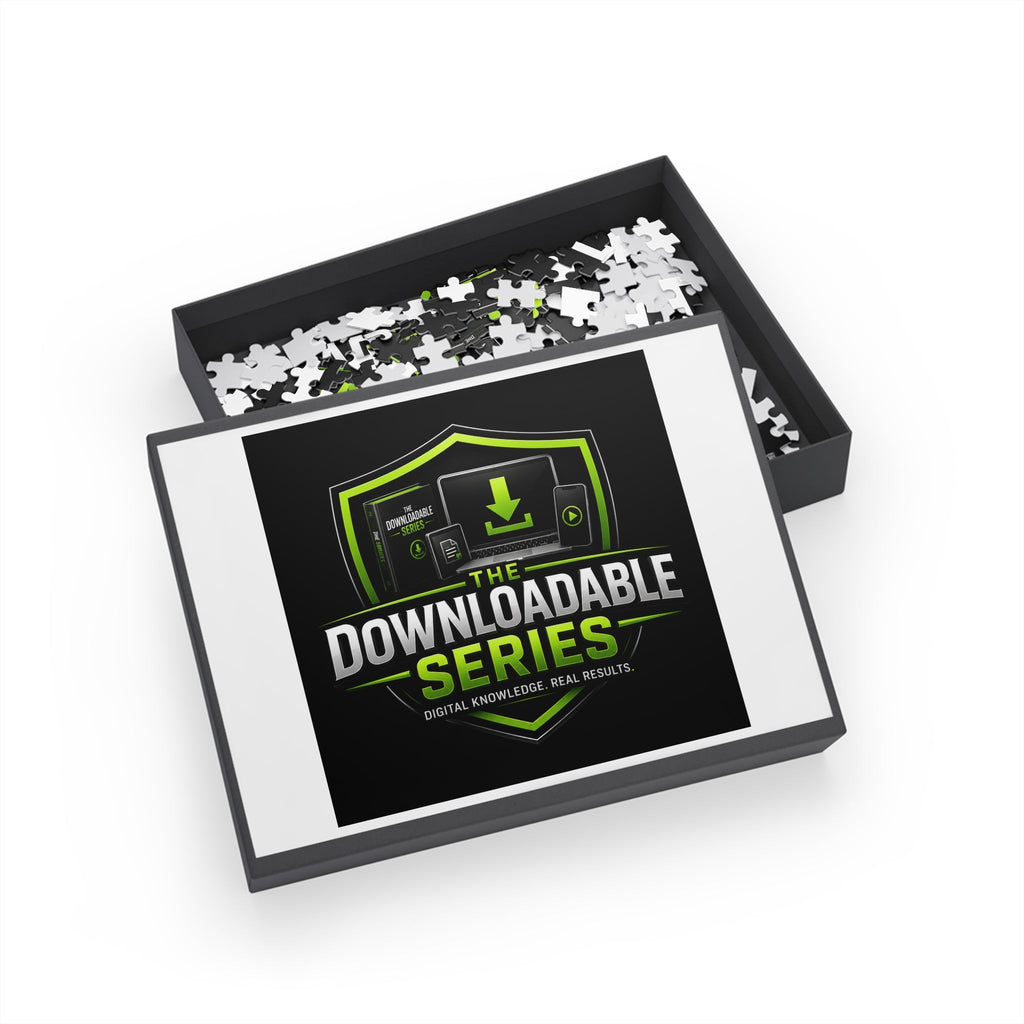 Downloadable Series Puzzle — Digital Knowledge Logo Jigsaw (96–1000 pc)