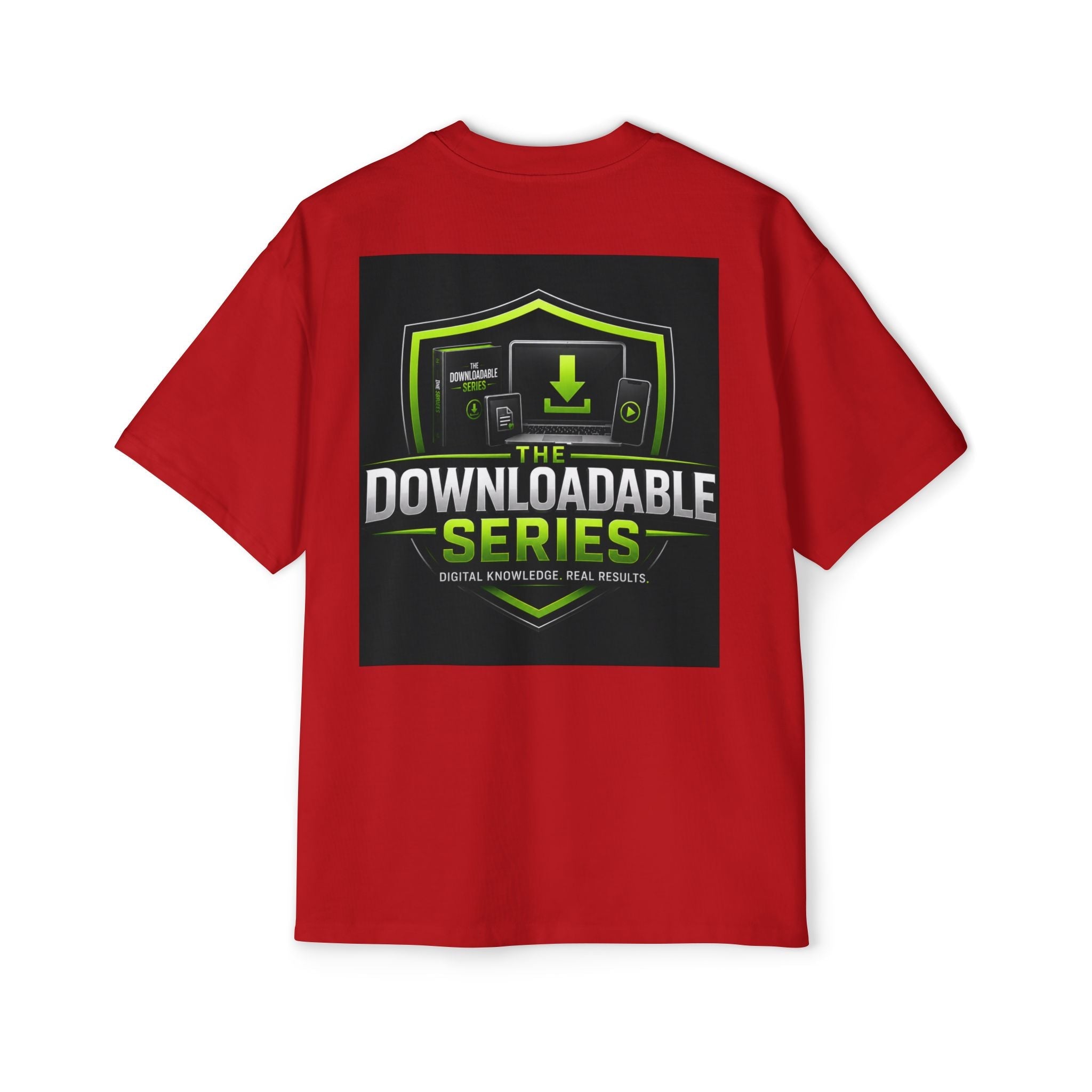 Downloadable Series Tee — Gaming Digital Content Graphic T‑Shirt