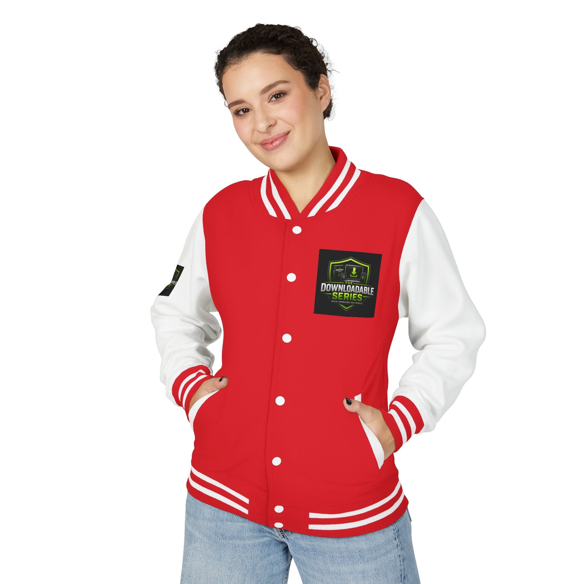 Letterman Jacket — Downrange Coffee Co. Badge Varsity Jacket