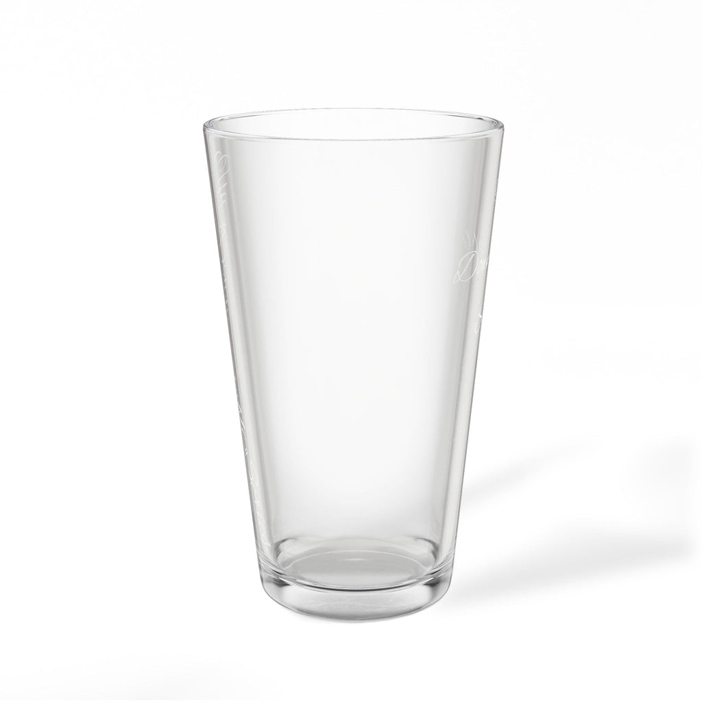 Engraved 16oz Pint Mixing Glass – Personalized Cocktail & Beer Glass