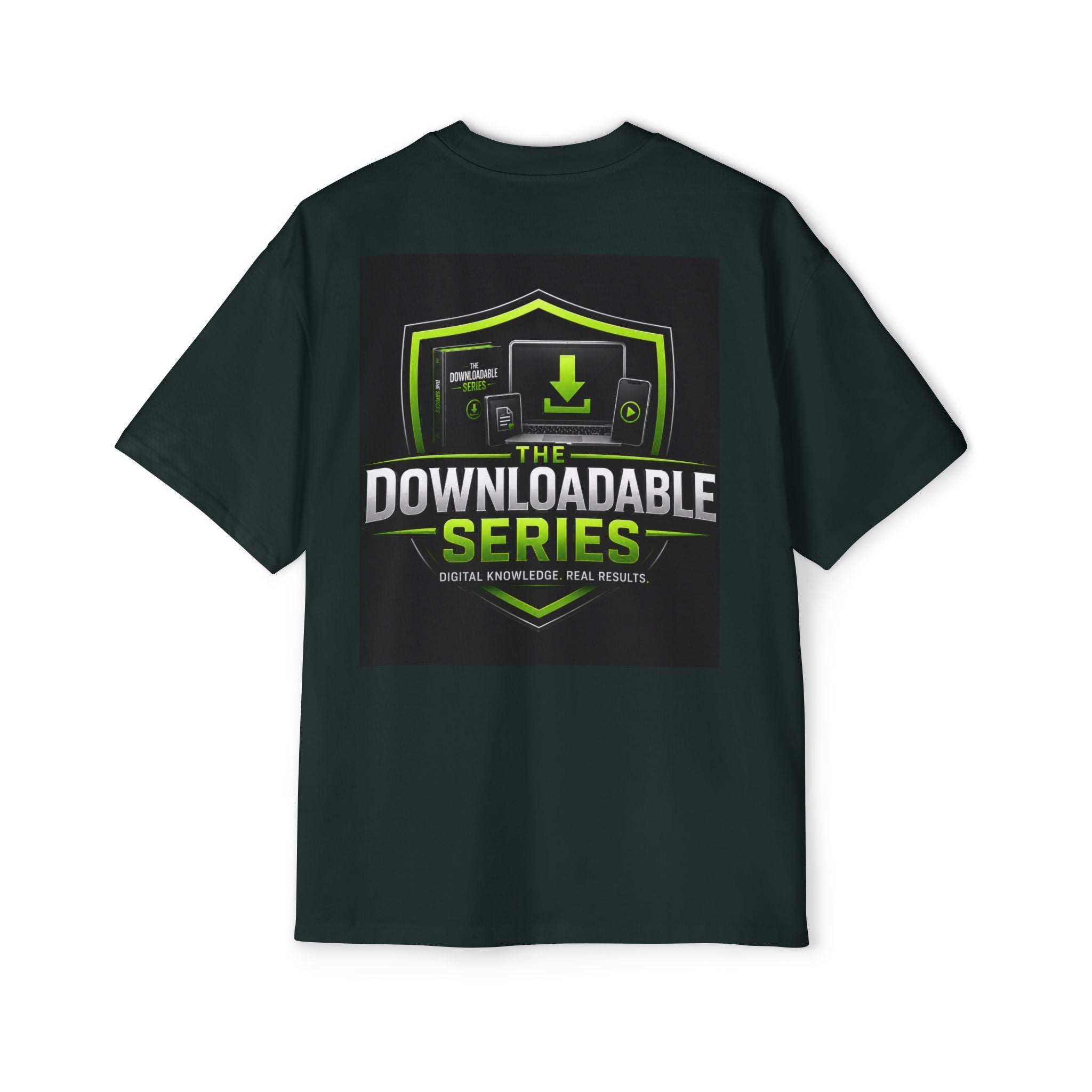 Downloadable Series Tee — Gaming Digital Content Graphic T‑Shirt