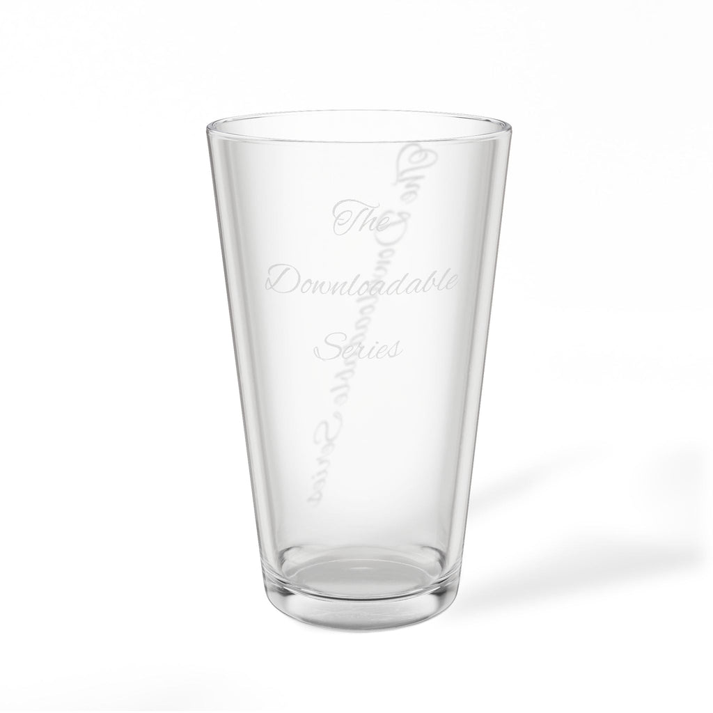 Engraved 16oz Pint Mixing Glass – Personalized Cocktail & Beer Glass