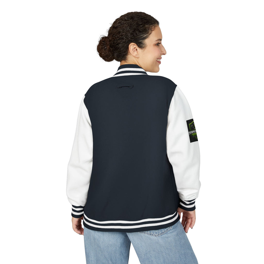 Letterman Jacket — Downrange Coffee Co. Badge Varsity Jacket