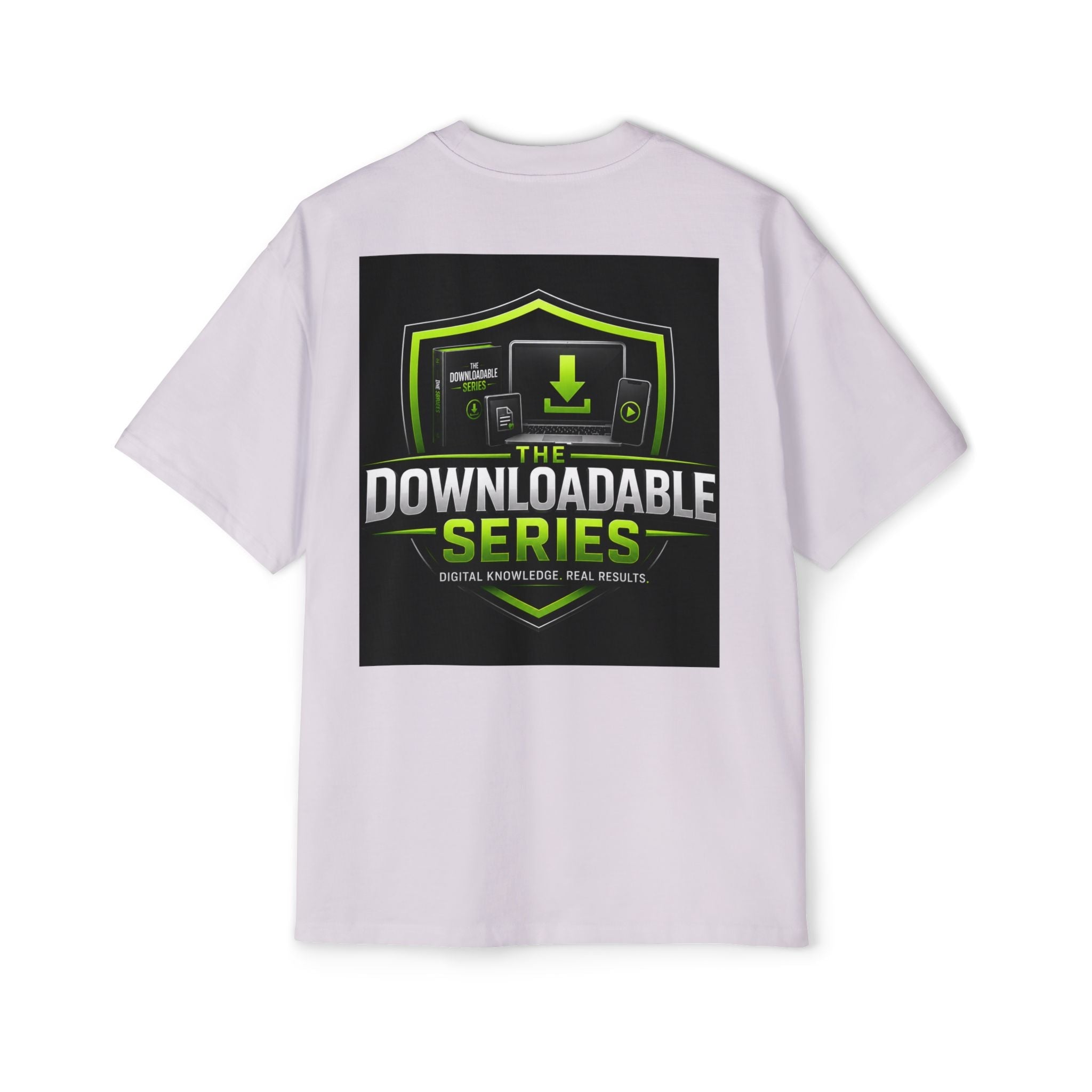 Downloadable Series Tee — Gaming Digital Content Graphic T‑Shirt