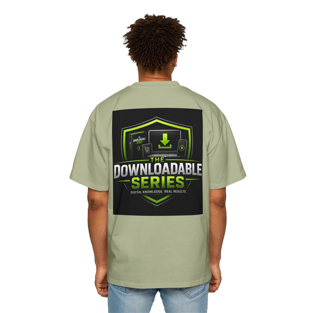 Downloadable Series Tee — Gaming Digital Content Graphic T‑Shirt