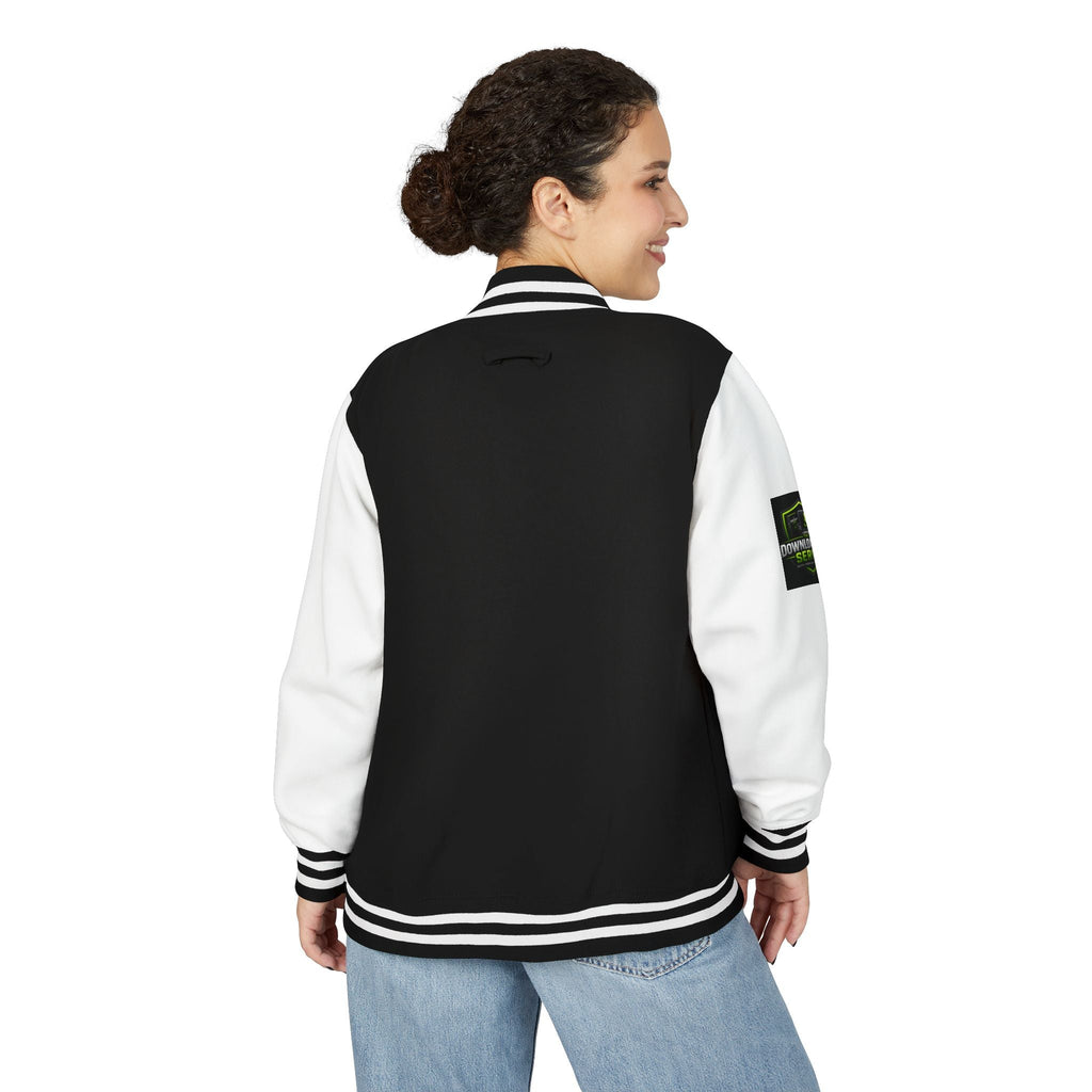Letterman Jacket — Downrange Coffee Co. Badge Varsity Jacket
