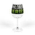 Download Series 12oz Wine Glass — Branded Logo Stemware for Fans & Events