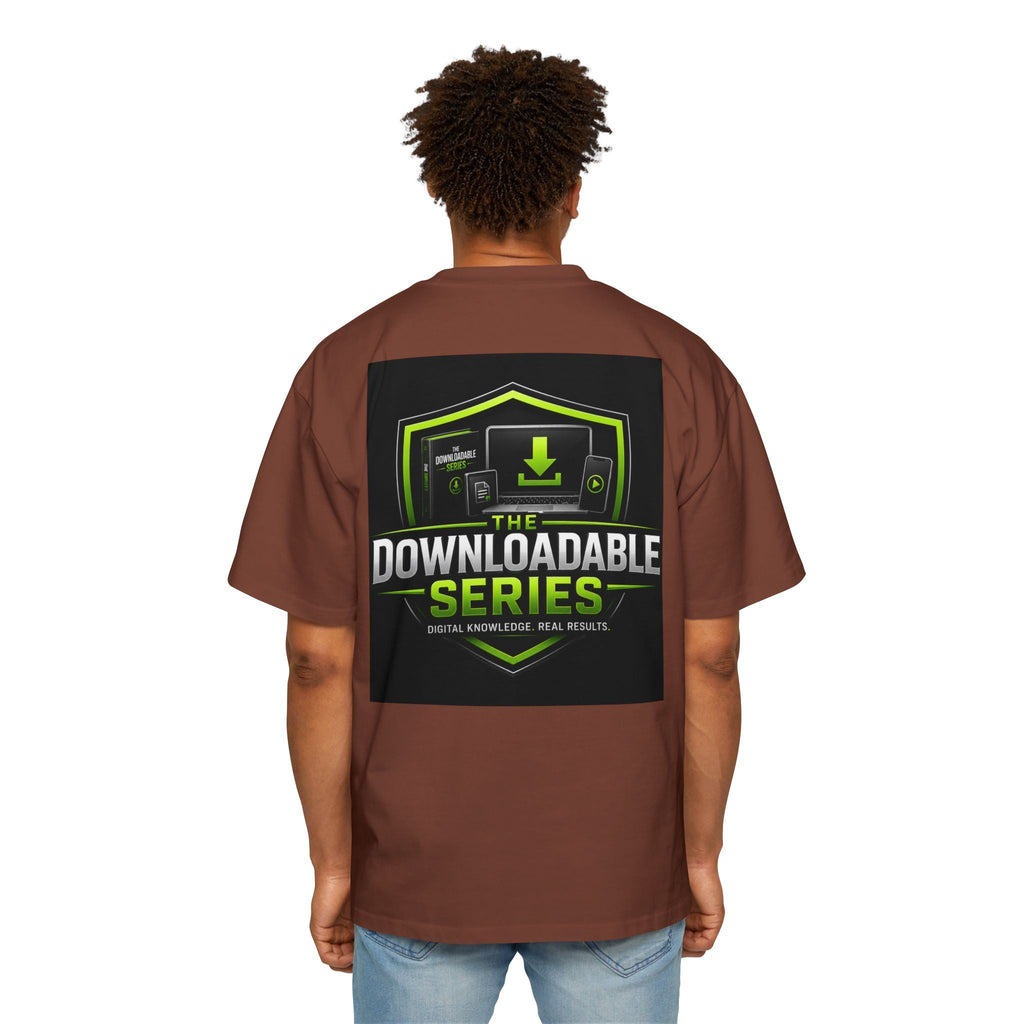 Downloadable Series Tee — Gaming Digital Content Graphic T‑Shirt