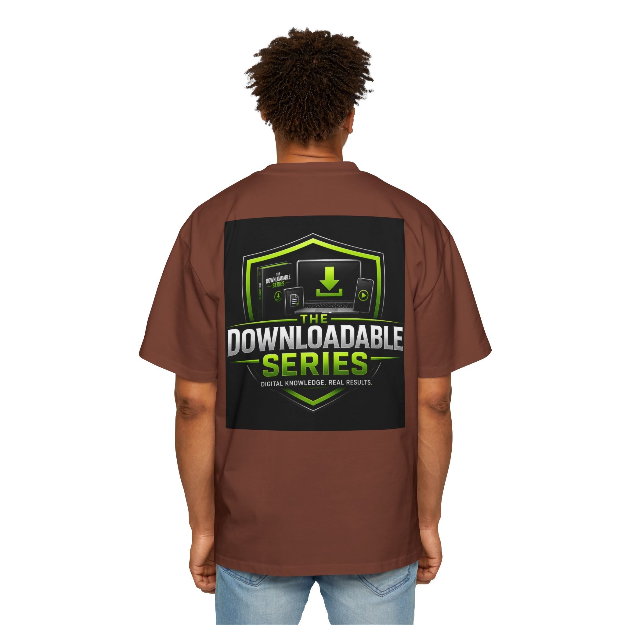 Downloadable Series Tee — Gaming Digital Content Graphic T‑Shirt