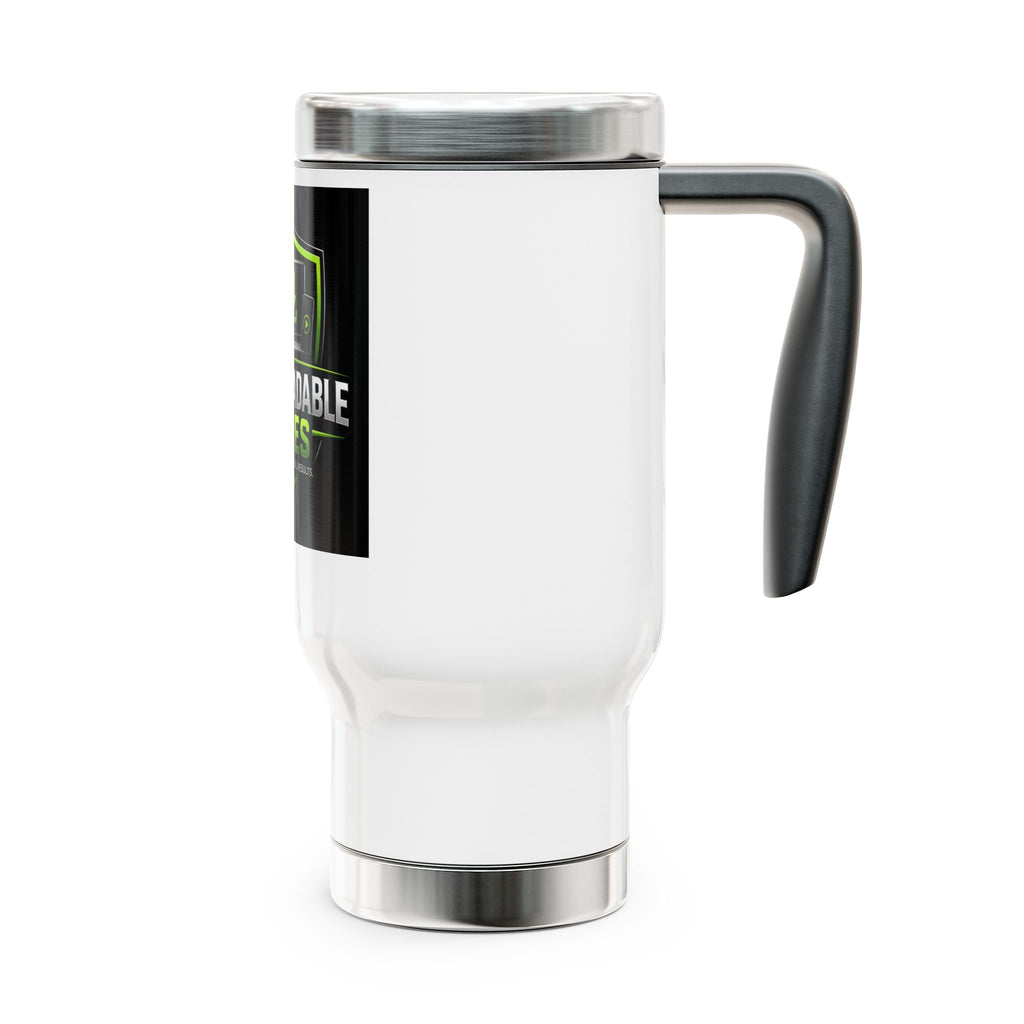 Travel Mug — "The Downloadable Series" Logo Stainless Steel 14oz