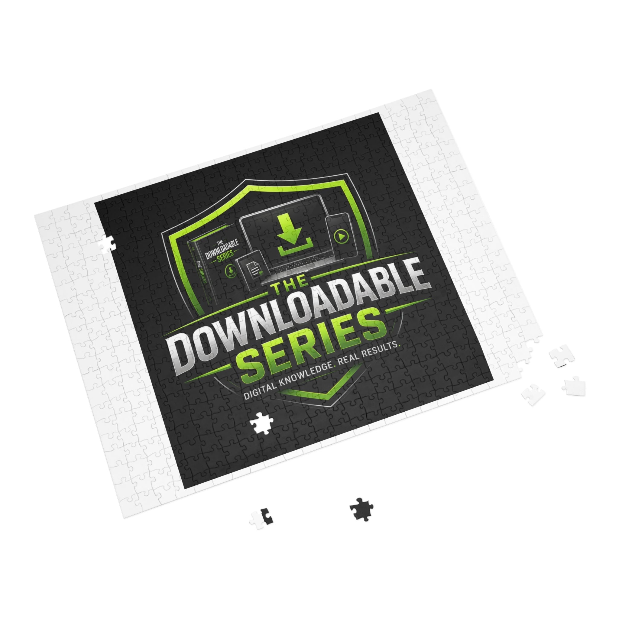 Downloadable Series Puzzle — Digital Knowledge Logo Jigsaw (96–1000 pc)