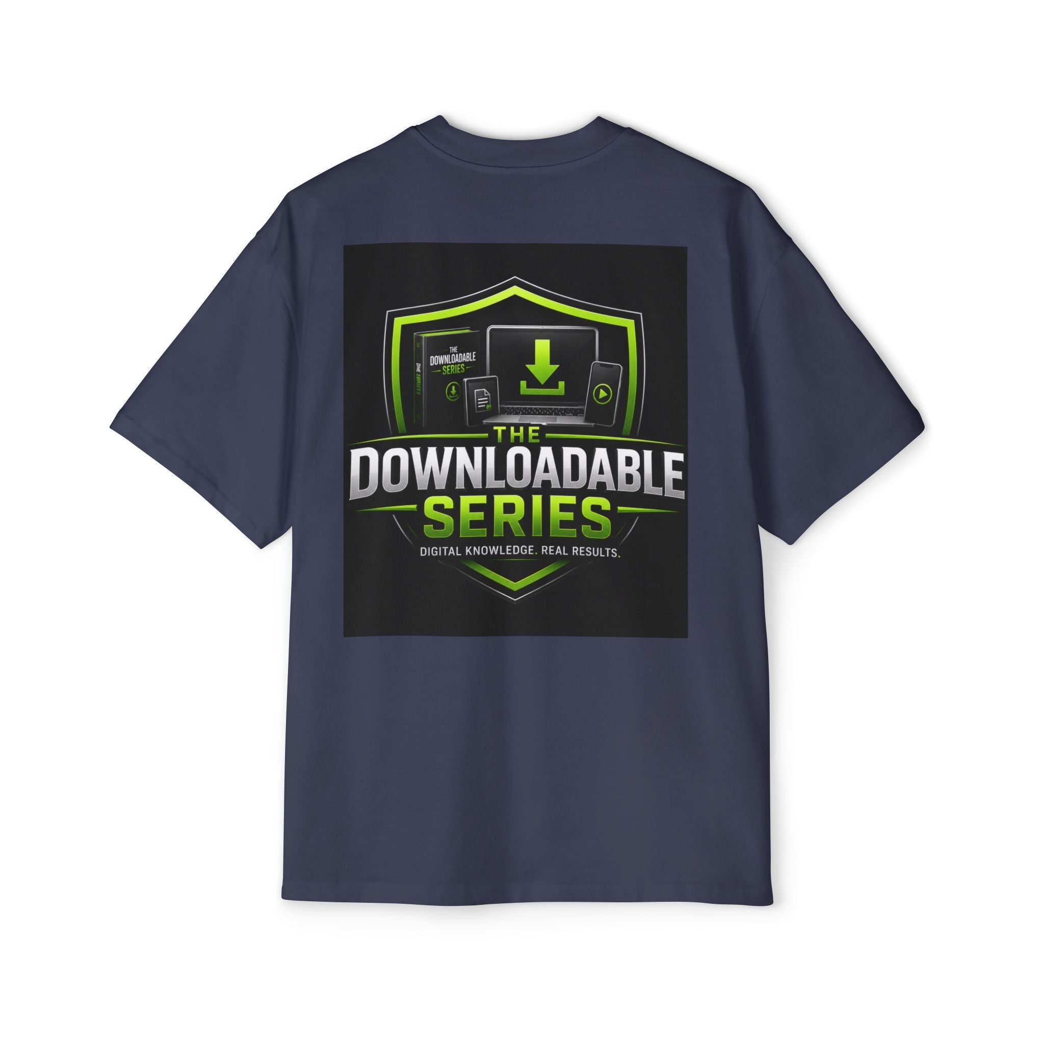 Downloadable Series Tee — Gaming Digital Content Graphic T‑Shirt