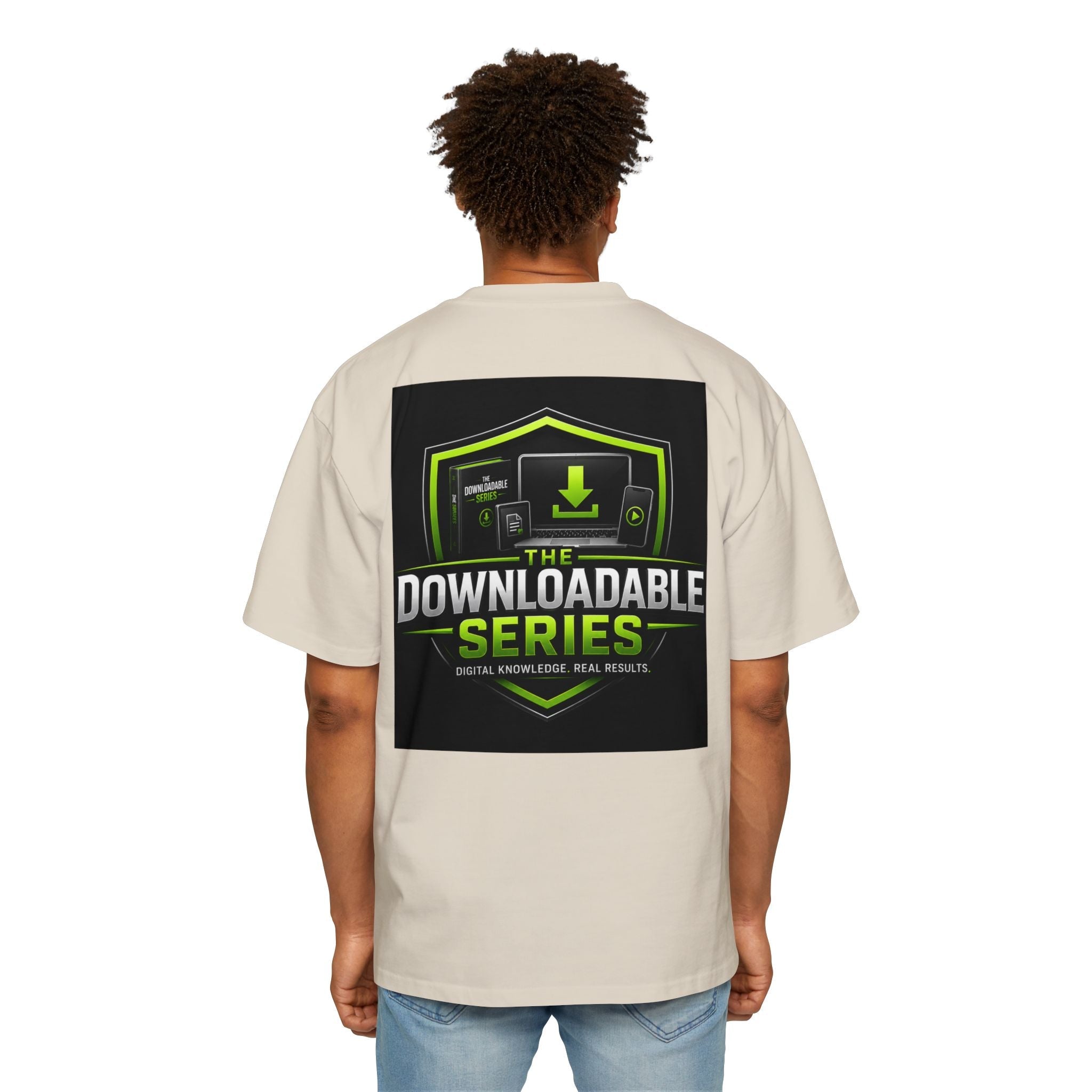Downloadable Series Tee — Gaming Digital Content Graphic T‑Shirt